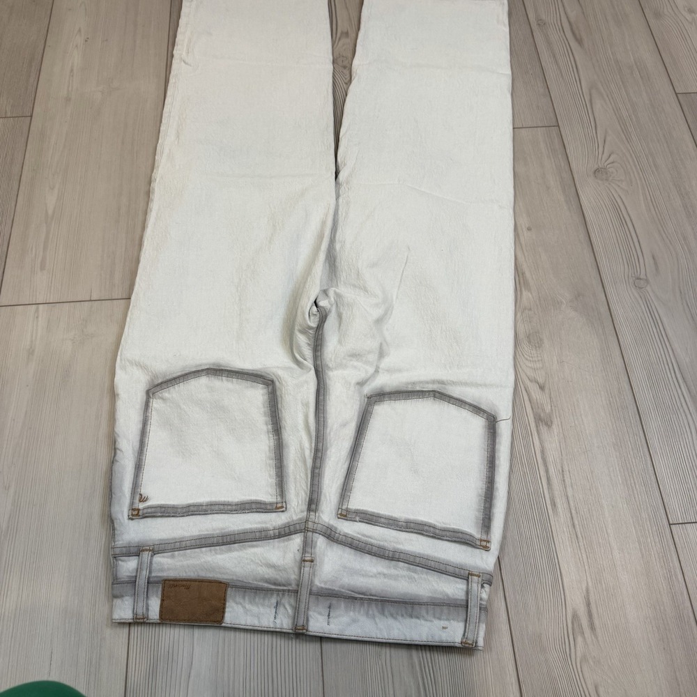 Madewell Womens Edmunds Wash Denim The Perfect Vintage Wide Leg Crop Jeans 28 - Picture 10 of 12